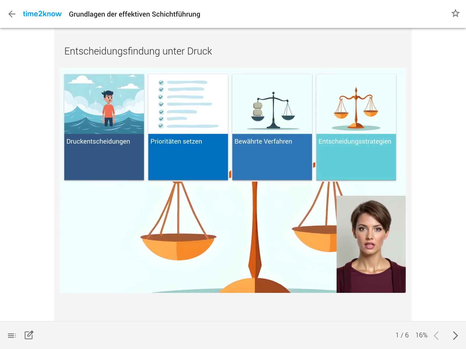 Screenshot zum Videokurs Führung
